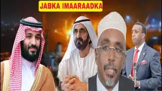 Imaaraadka oo Muuqaalo Rakaato ah ka duubay Siyaasiyiin Jabse uu ku dhacay, Shariif Xasan oo Qiyaano