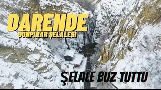 DARENDE GÜNPINAR ŞELALESİ KAR MANZARALARI (ŞELALE BUZ TUTTU)