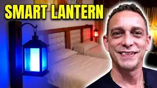 Old World LANTERNS with SMART LAMP inside! SMART LANTERN with MEROSS Lamp