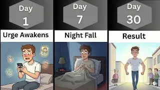 No Fap Challenge💦💦 In November | Day 1 To 30 Comparison