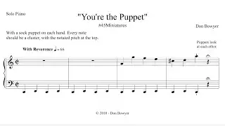 #45Miniatures: You're the Puppet