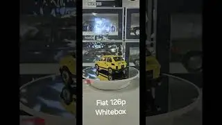 FIAT 126P WHITEBOX SKALA 1:24  #automobile #collection #scale #hobby