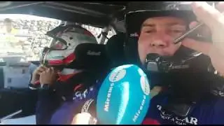 Declaraciones de Yeray Lemes tras el Rallye Senderos de La Palma