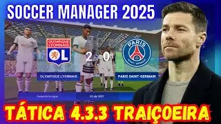 Nova melhor tática do SM 25? TÁTICA 4.3.3 TRAIÇOEIRA 🔥 🏆