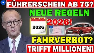 🚨 EILMELDUNG 2026: Führerschein ab 75 – Diese neuen Regeln treffen Millionen Senioren!