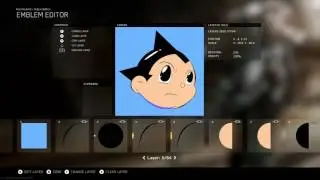 Astro Boy emblem editor Infinite warfare