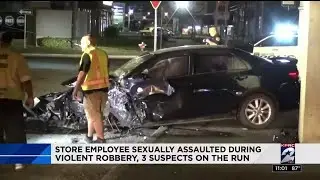 Robbers rape adult store worker during holdup, police say