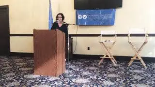 UN SF Nov 11/17/18 worldwide GFM & children&rsquo;s rights day intro Lenberg, Wardal, HE Moushira Khattab