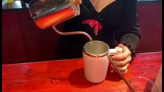 Self Stirring Mug,Rechargeable Auto Magnetic Coffee Mug with 2Pc Stir Bar