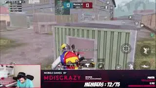 BGMI TDM IS MORE INTENSE THAN PUBG MOBILE TDM | BGMI TDM GAMEPLAY #3 | MDisCrazY