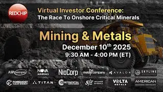The Race to Onshore Critical Minerals | Full Investor Conference Replay