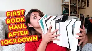 First Book Haul After Lockdown | Booktube made me buy it