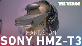 Sony HMZ-T3 hands-on