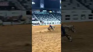 2025 (Found Love Ina Bar) NRHA Derby Prelim Warm Up Slide