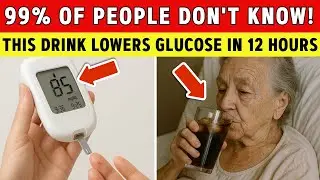 SENIORS, THIS 5 Drinks to Lower Blood Sugar While You Sleep