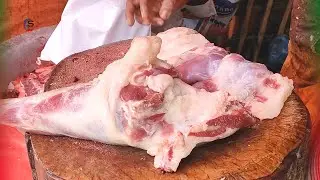 Number One Mutton Cutting And Mutton Shop At Puran Dhaka | @cuttingstore |