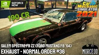 Ford Mustang Fastback / Salem Spectre ZZ - Normal Order 36 - Car Mechanic Simulator 2021 #gameplay