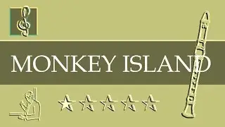 Recorder Notes Tutorial - The Secret of Monkey Island - Main Theme (Sheet music)