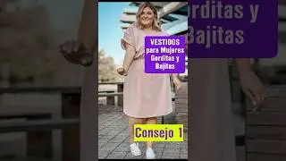 Vestidos para Gorditas y Bajitas 😍#moda #estilofemenino #asesoriadeimagen #vestidos