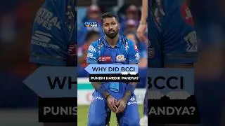 Why Did BCCI Punish Hardik Pandya? | #Shorts #YTShorts #Reels #Viral #Reel #ipl2025 #Trending