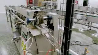 high speed small food cans glue labeling machine horizontal paste labeller