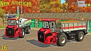 ВНЕСЕНИЕ ЖИЖИ И НАВОЗА С ПОМОЩЬЮ HOLMER TERRA VARIANT | New American | Эпизод 16 | Farming Simula...