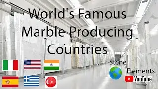 Most Popular Marble Producing Countries | Flooring and Cladding Marble Names | Stone Elements |
