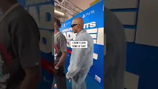 Chad &ldquo;OchoCinco&rdquo; spittin bars every time I meet him 🗣️🤝 #chadjohnson #ochocinco #nfl #SuperBowl