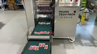 Hot Sauce 4 Side sachet packaging machine [영테크팩 / Young Tech Pack]