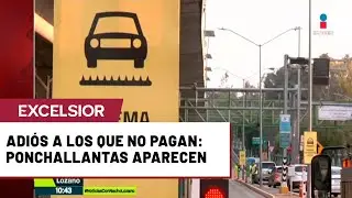 &iquest;Te saltas la caseta? As&iacute; operan los ponchallantas contra tramposos en v&iacute;as elevadas de la CDMX