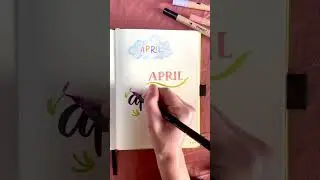 🤩April headers to try on your #dingbatsnotebooks 🥰 #bujo #bujo2023 #journaling #bujojunkies