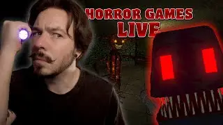 Playing Indie Horror Games LIVE Part 2