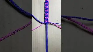 Photo Frame Knot Thread Rope Bracelet | S 86 | Paracord Knot | DIY | Handicraft | Tutorial