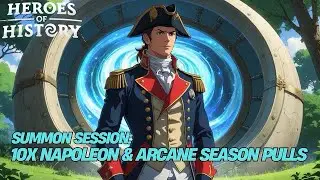 HoH - Heroes of History - AMAZING DOUBLE PITY - Summon Session - 10X Napoleon Bonaparte