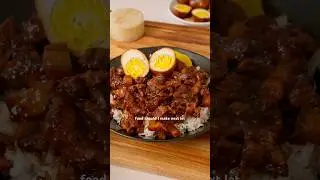 TAIWANESE BRAISED PORK RICE or LU ROU FAN (滷肉飯) - a classic fish with melt-in-your-mouth pork belly.