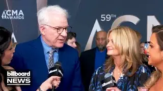 Steve Martin & Alison Brown On Selena Gomez & The Rise Of Women in Bluegrass | CMA Awards 2025