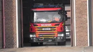 merseyside fire and rescue bromborough pump responding