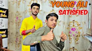 ASMR YOUNG ALI SATISFIED | DEEP SLEEP RELAXING MASSAGE BY MASTER USMAN #asmr #youngali