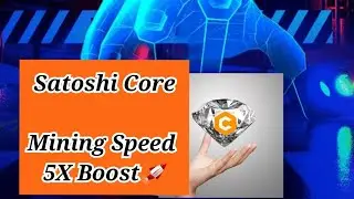 Satoshi core Mining speed 5&times; Boost 🚀 | BTCs Mining hash card use||#core #btcs #bitcoin #pi #crypto