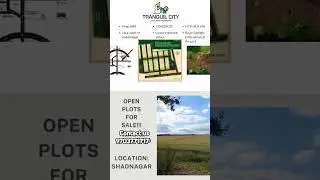 openplots in shadnagar with Bank loan