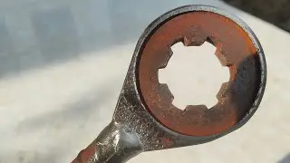 utilize used gears to make a ring spanner #creative #key #welderman #creator #diy #weldertips