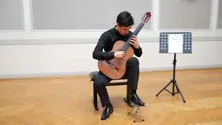 Jesse Flowers plays Britten and Ginastera