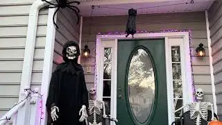 TRUE TERROR V - 2025 Halloween yard display (day)