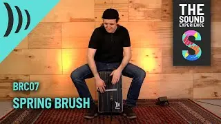 Spring Brush BRC07 - Brush for Cajons, Frame Drums and many other percussion instruments