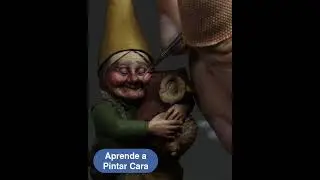 How to Paint Face - Mama Gnoma // Paint Miniatures #shorts @Zwo&Company