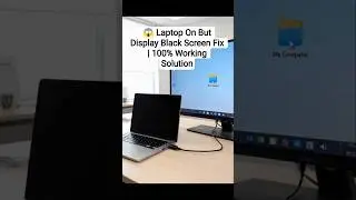 😱 Laptop On But Display Black Screen Fix | 100% Working Solution | Best True Info📝