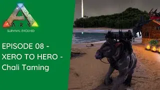 Ark Survival Evolved Beginners Guide Solo 2021 - Chalicotherium Taming - EP 08