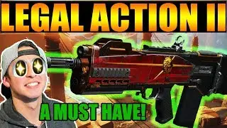 Destiny 2 | Legal Action II Pulse Rifle PvP Gameplay Review New Monarchy Weapons