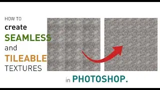 Как создать бесшовную текстуру в Photoshop.