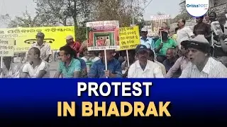 Protest in Bhadrak